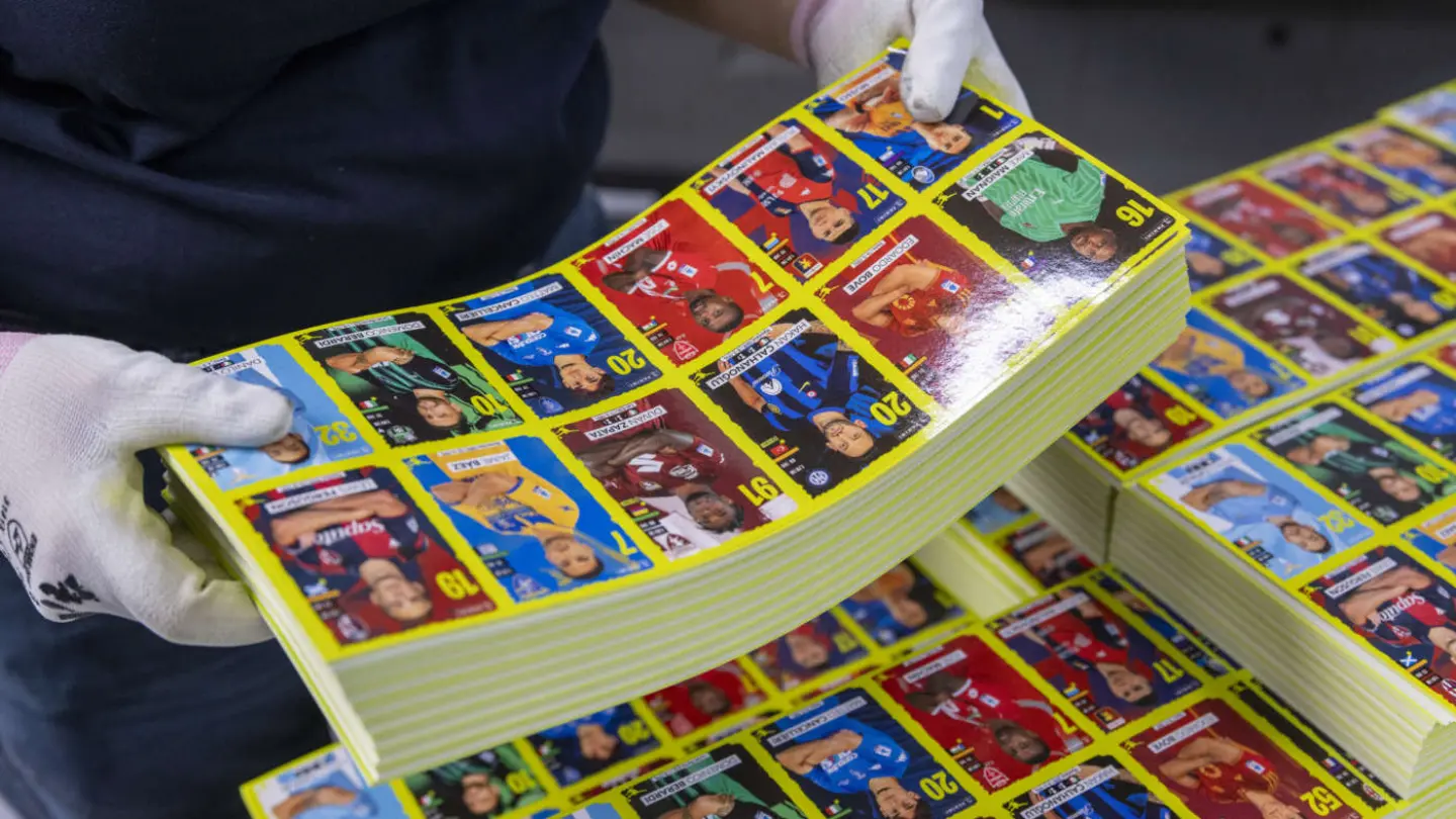 Il magico mondo delle figurine dei calciatori