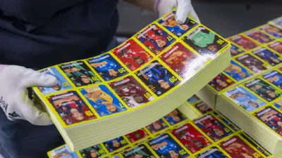 Il magico mondo delle figurine dei calciatori